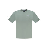 North Sails Green Cotton Men T-Shirt -   -  North Sails.